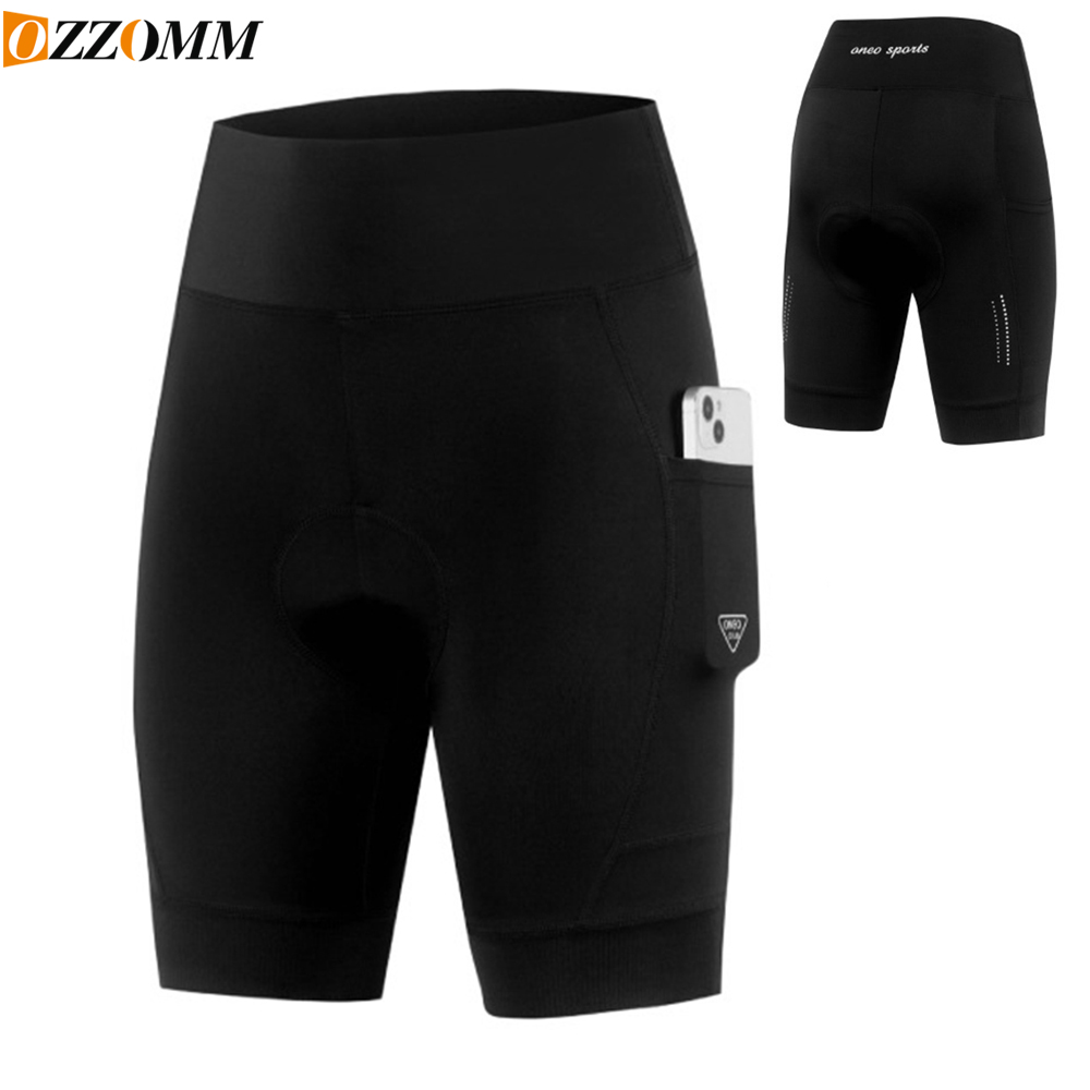 Cycling Shorts For Commute - OZZOMM, pantaloncini da ciclismo imbottiti 4D