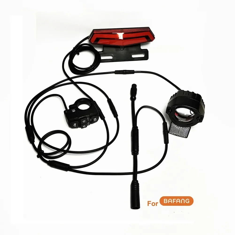 Bike Light Front Rear - Faro della bicicletta elettrica Fanale posteriore