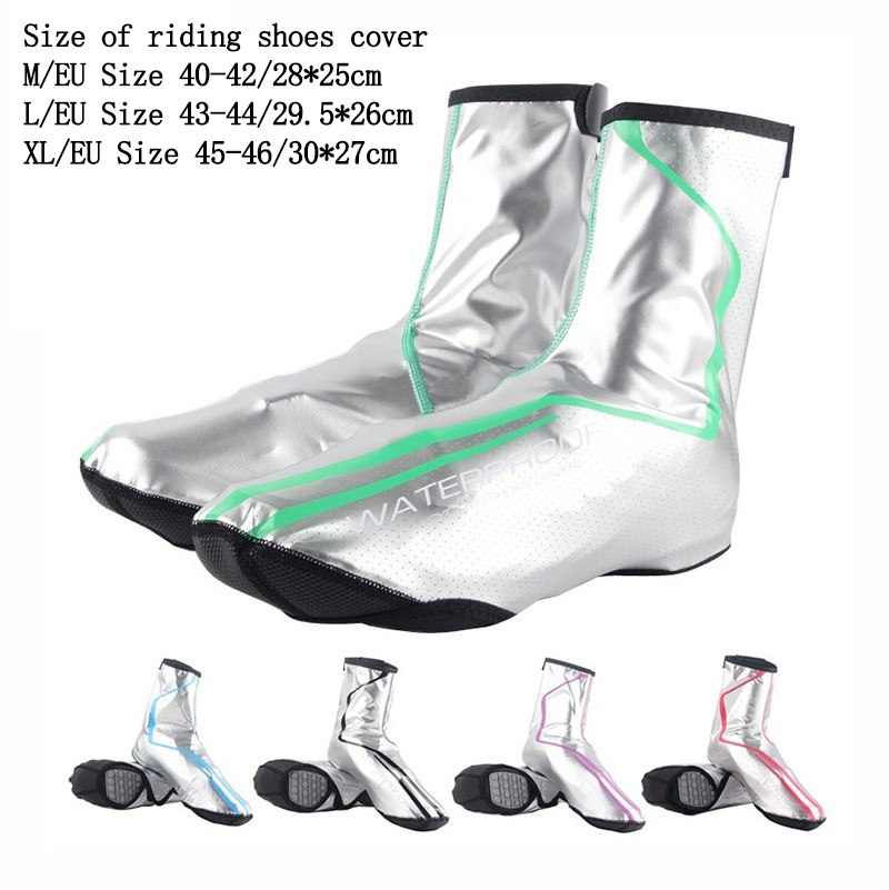 Cycling Shoes For Commute - Copriscarpe da ciclismo impermeabili, unisex, in