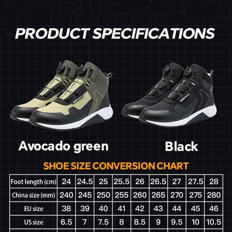 Cycling Shoes For Commute - AUGI Stivali da Motocross Comodi per