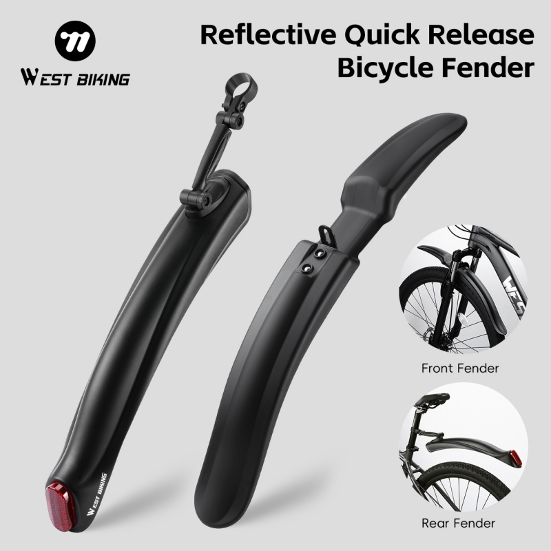 Fender Mudguard Set - WEST BIKING Parafango riflettente per bicicletta