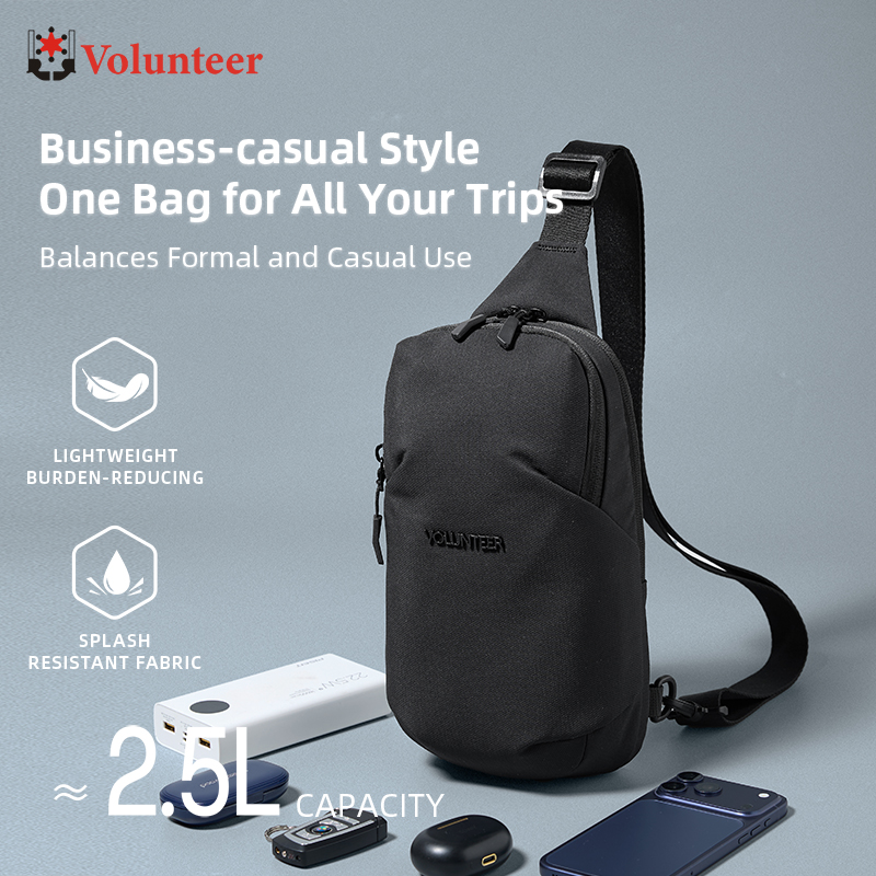 Cycling Commuter Bag - VOLUNTEER Borsa a Tracolla da 2,5L