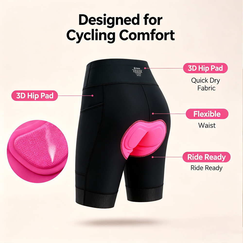 OZZOMM, pantaloncini da ciclis - Cycling Shorts For Commute recensione e prezzo