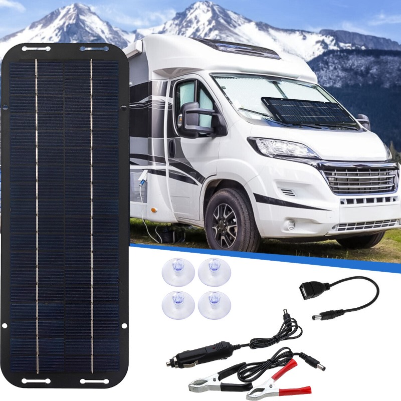 Kit Pannello Solare 12V IP65 I - Usb Charger Dynamo recensione e prezzo