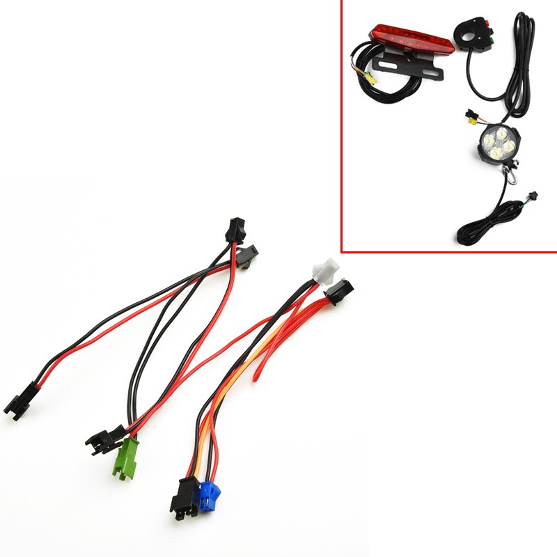 24-60V bici elettrica linea di - Bike Light Front Rear recensione e prezzo