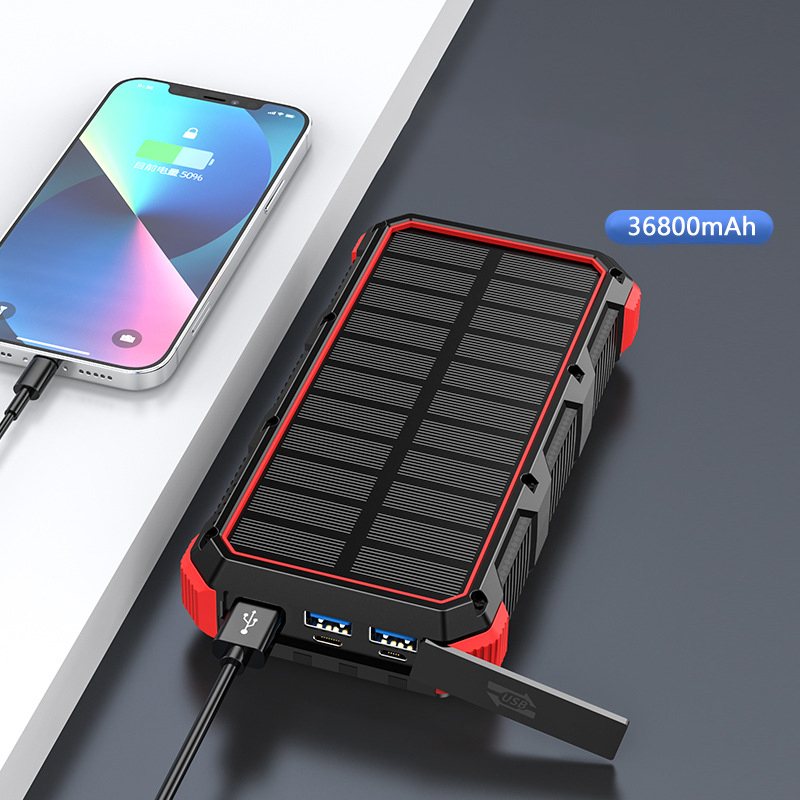 Banca di energia solare 36800m - Usb Charger Dynamo recensione e prezzo