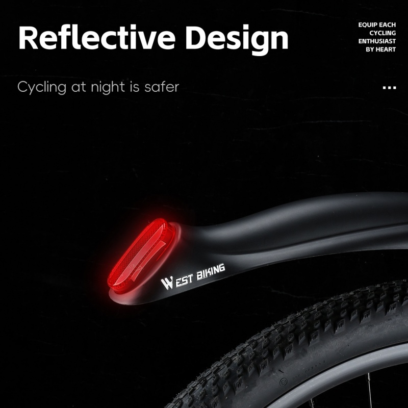WEST BIKING Parafango riflette - Fender Mudguard Set recensione e prezzo