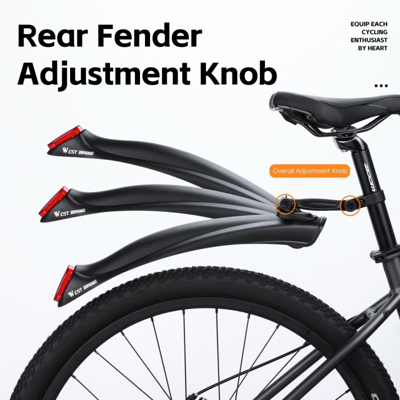 WEST BIKING Parafango riflette - Fender Mudguard Set recensione e prezzo